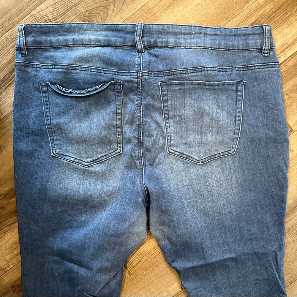 Rue 21 mid rise jeggings size 20R - Picture 9 of 9